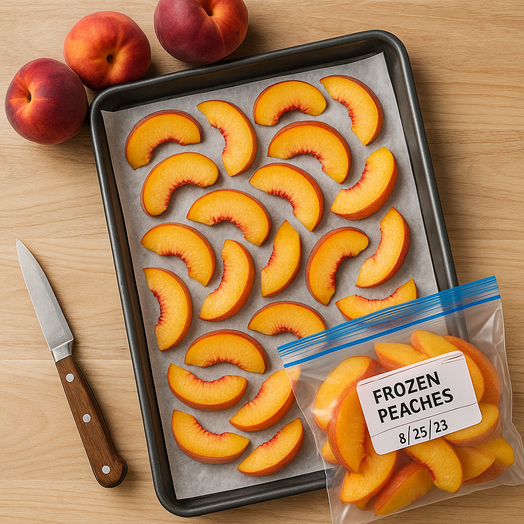 How to Freeze Peaches: Simple Steps for Sweet, Budget-Friendly Fruit
